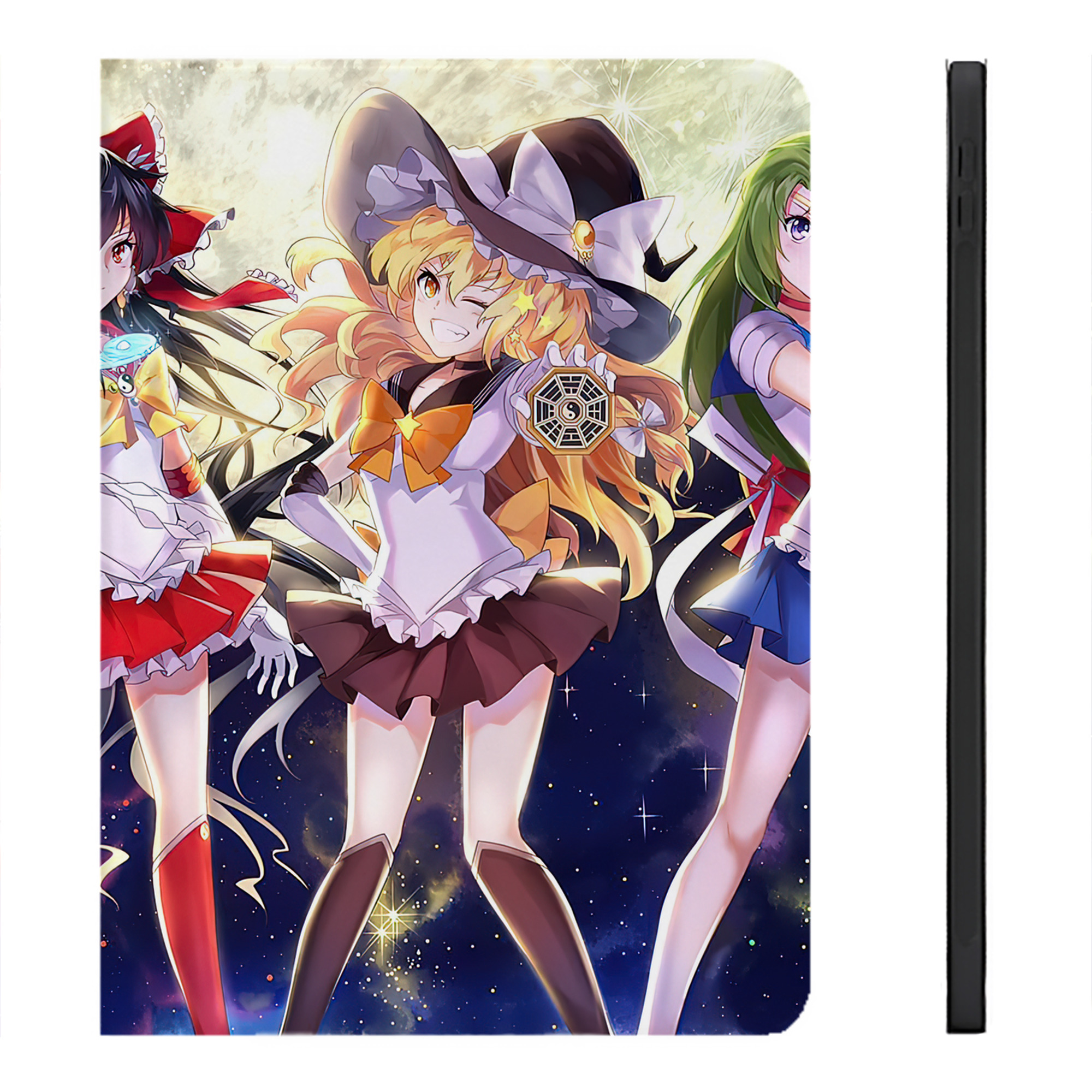 （画像用） 美少女戦士セーラームーン Sailor Moon IPadケース ペンホルダー付き ブックスタイルデザイン